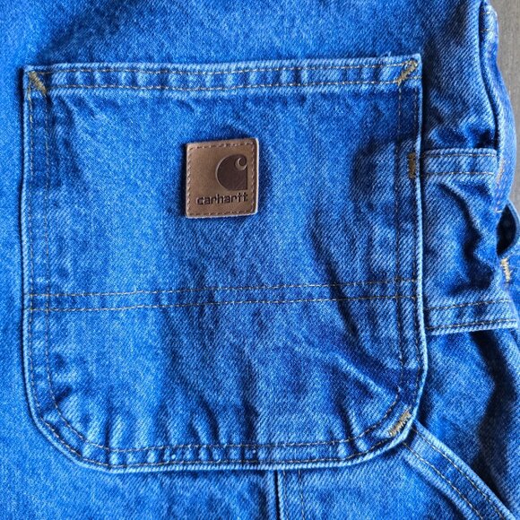 Mens Carhartt Jeans with Flannel Lining - Picture 4 of 6